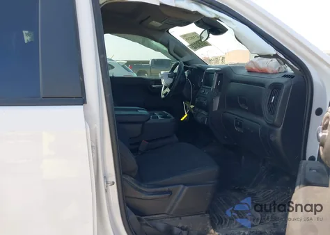 2024 Chevrolet Silverado 1500 2Wd Double Cab Standard Bed Wt from USA, damaged, VIN 1GCRAAED1RZ136622